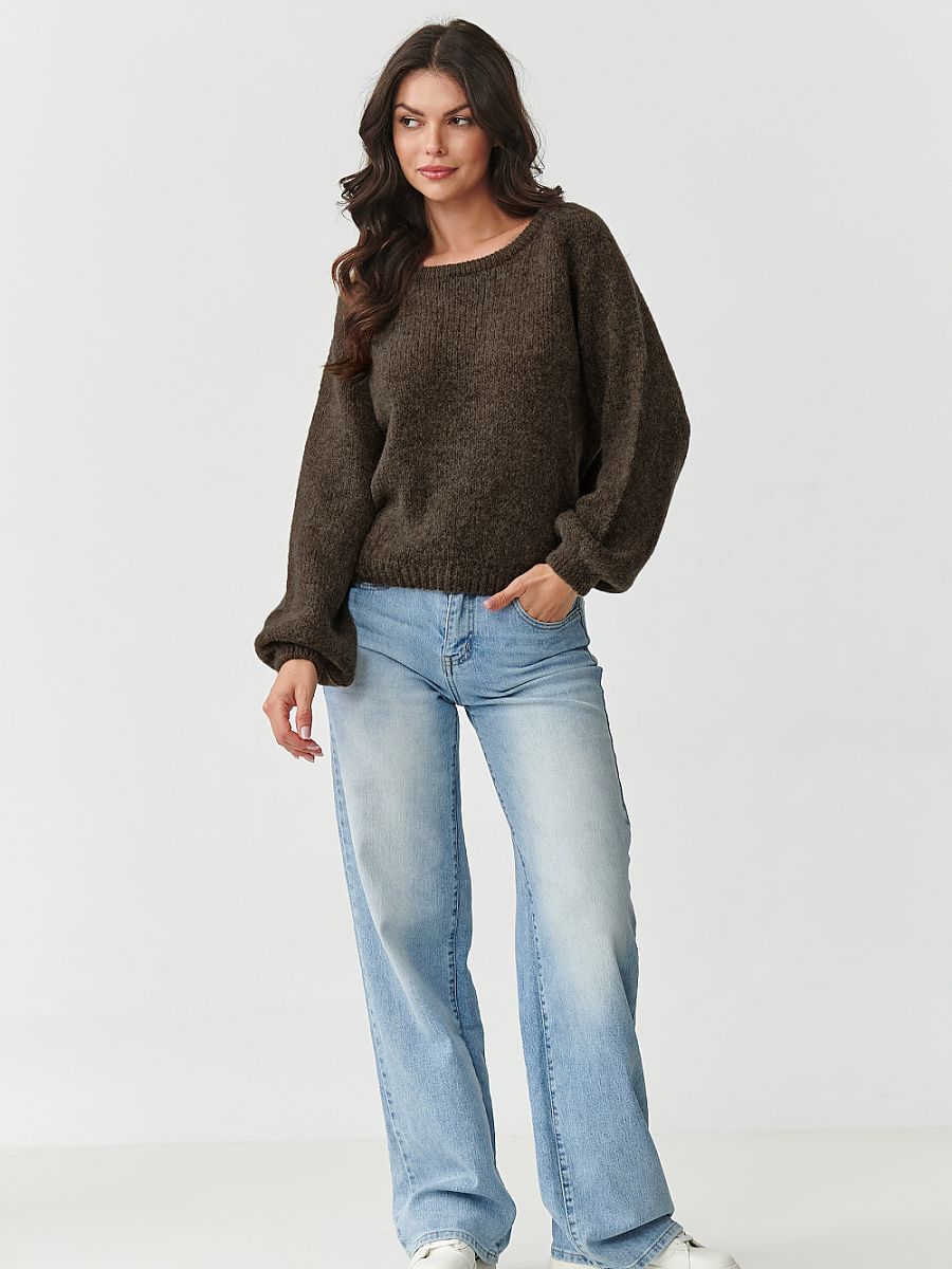 Jumper model 217383 Makadamia-1